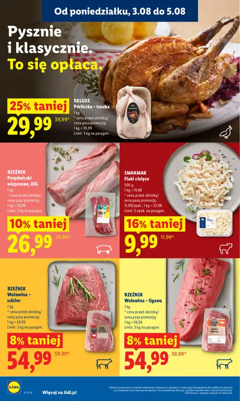 Lidl - gazetka promocyjna Oferta od poniedziałku od poniedziałku 03.08 do środy 05.08 - strona 66