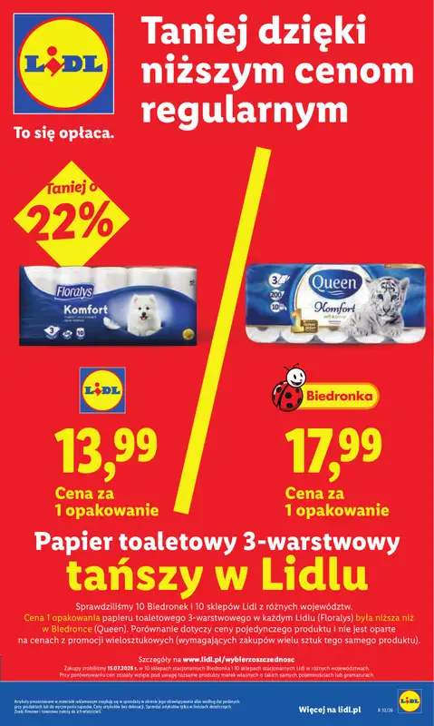 Lidl - gazetka promocyjna Oferta od poniedziałku od poniedziałku 03.08 do środy 05.08 - strona 7