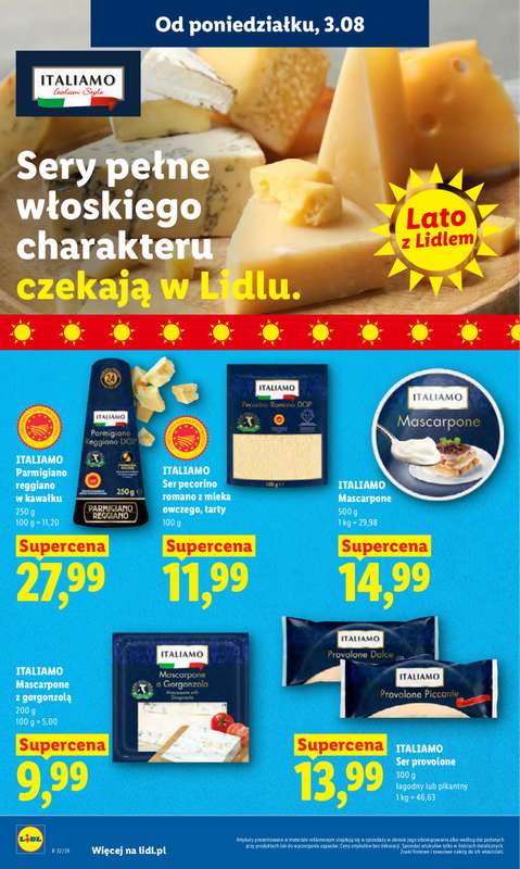 Lidl - gazetka promocyjna Oferta od poniedziałku od poniedziałku 03.08 do środy 05.08 - strona 46