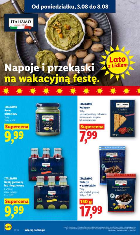 Lidl - gazetka promocyjna Oferta od poniedziałku od poniedziałku 03.08 do środy 05.08 - strona 58