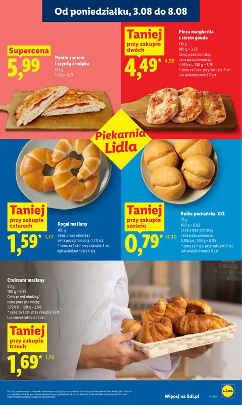 Lidl - gazetka promocyjna Oferta od poniedziałku od poniedziałku 03.08 do środy 05.08 - strona 61