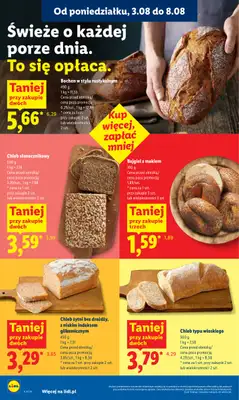 Lidl - gazetka promocyjna Oferta od poniedziałku od poniedziałku 03.08 do środy 05.08 - strona 62