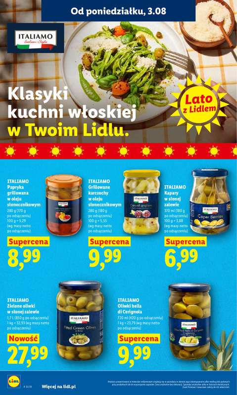 Lidl - gazetka promocyjna Oferta od poniedziałku od poniedziałku 03.08 do środy 05.08 - strona 54