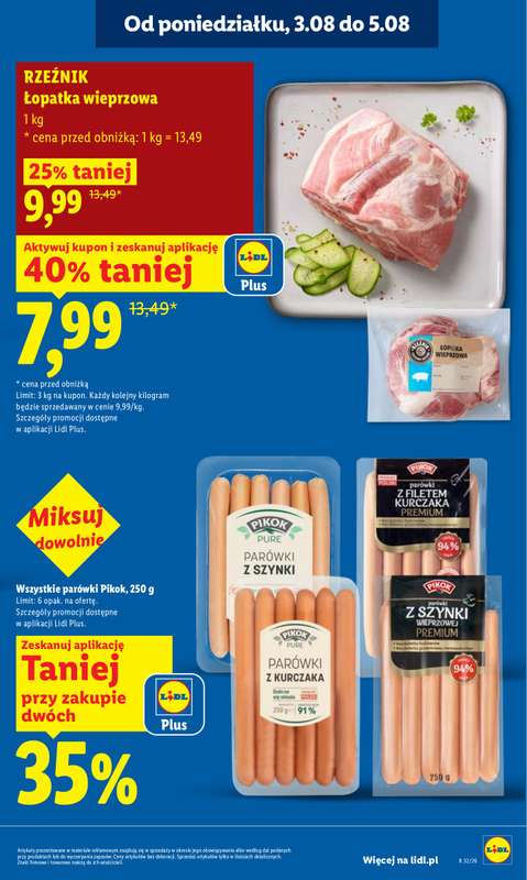 Lidl - gazetka promocyjna Oferta od poniedziałku od poniedziałku 03.08 do środy 05.08 - strona 11