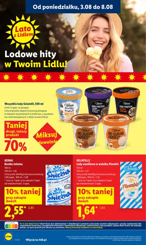 Lidl - gazetka promocyjna Oferta od poniedziałku od poniedziałku 03.08 do środy 05.08 - strona 72