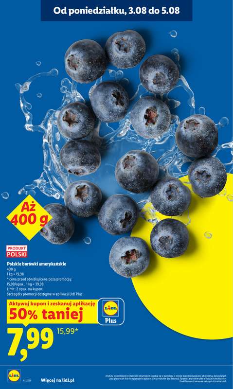 Lidl - gazetka promocyjna Oferta od poniedziałku od poniedziałku 03.08 do środy 05.08 - strona 16