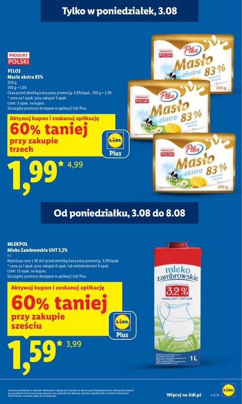 Lidl - gazetka promocyjna Oferta od poniedziałku od poniedziałku 03.08 do środy 05.08 - strona 9