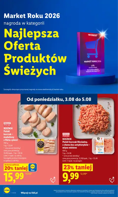 Lidl - gazetka promocyjna Oferta od poniedziałku od poniedziałku 03.08 do środy 05.08 - strona 64