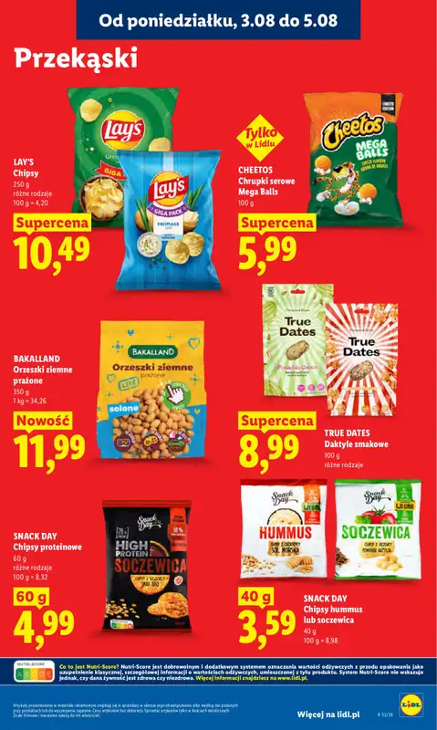 Lidl - gazetka promocyjna Oferta od poniedziałku od poniedziałku 03.08 do środy 05.08 - strona 83