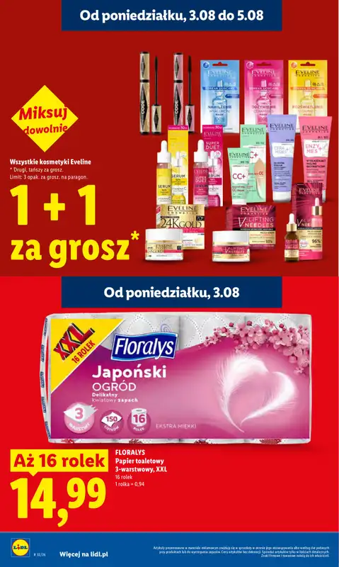 Lidl - gazetka promocyjna Oferta od poniedziałku od poniedziałku 03.08 do środy 05.08 - strona 24