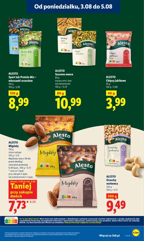Lidl - gazetka promocyjna Oferta od poniedziałku od poniedziałku 03.08 do środy 05.08 - strona 27
