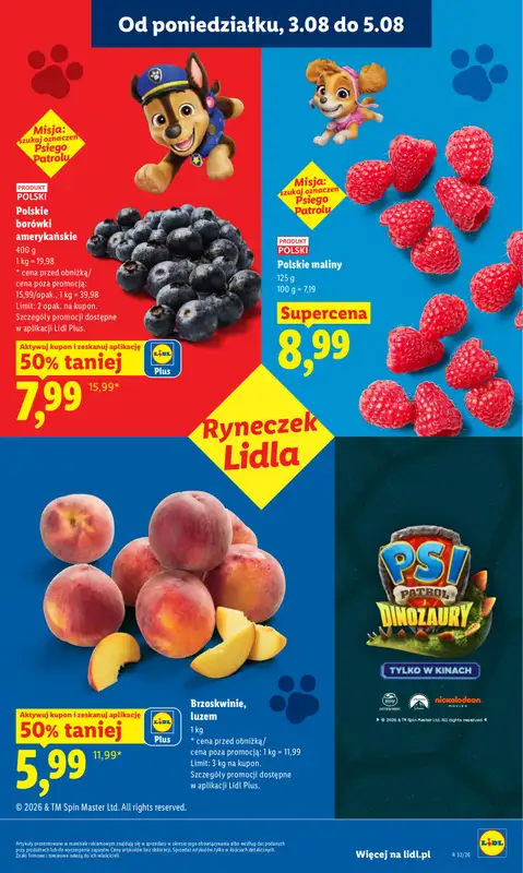 Lidl - gazetka promocyjna Oferta od poniedziałku od poniedziałku 03.08 do środy 05.08 - strona 43