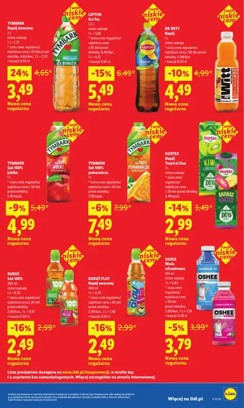 Lidl - gazetka promocyjna Oferta od poniedziałku od poniedziałku 03.08 do środy 05.08 - strona 31