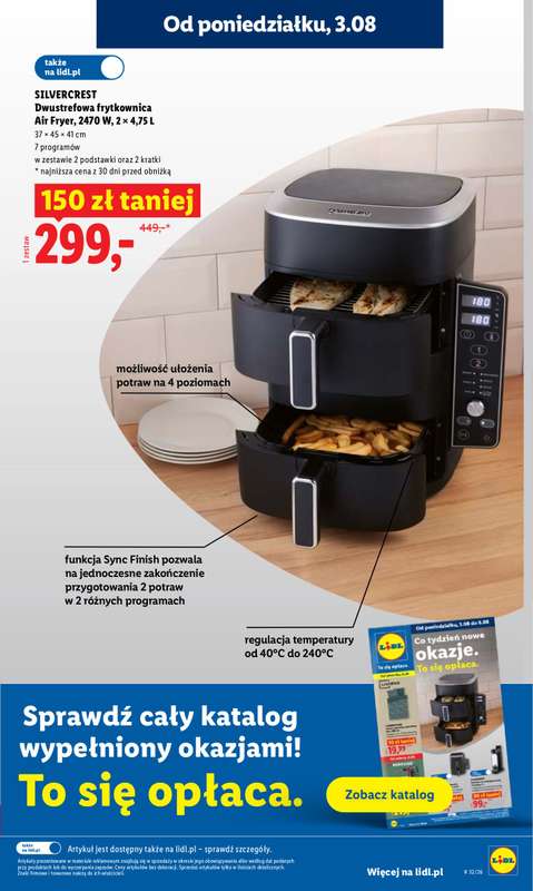 Lidl - gazetka promocyjna Oferta od poniedziałku od poniedziałku 03.08 do środy 05.08 - strona 35