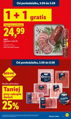 Lidl - gazetka promocyjna Oferta od poniedziałku od poniedziałku 03.08 do środy 05.08 - strona 13