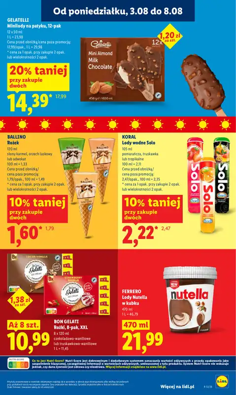Lidl - gazetka promocyjna Oferta od poniedziałku od poniedziałku 03.08 do środy 05.08 - strona 73
