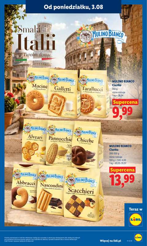 Lidl - gazetka promocyjna Oferta od poniedziałku od poniedziałku 03.08 do środy 05.08 - strona 57
