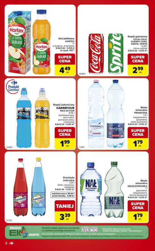 Carrefour Market - gazetka promocyjna Gazetka Ekspresowe zakupy od wtorku 04.08 do poniedziałku 10.08 - strona 8