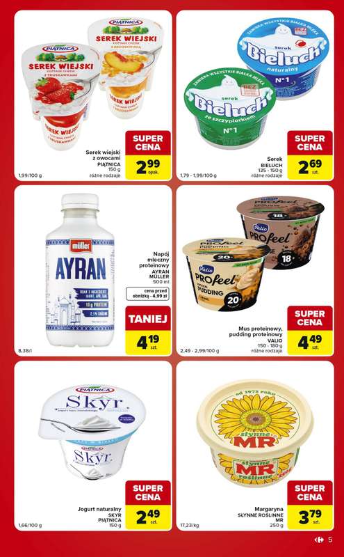 Carrefour Market - gazetka promocyjna Gazetka Ekspresowe zakupy od wtorku 04.08 do poniedziałku 10.08 - strona 5