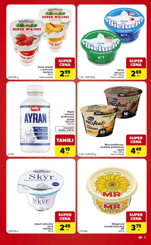 Carrefour Market - gazetka promocyjna Gazetka Ekspresowe zakupy od wtorku 04.08 do poniedziałku 10.08 - strona 5