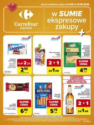 Carrefour Express - gazetka promocyjna Gazetka Express od wtorku 04.08 do poniedziałku 10.08 - strona 2