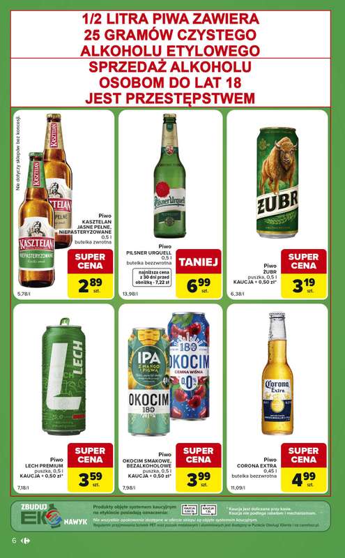 Carrefour Express - gazetka promocyjna Gazetka Express od wtorku 04.08 do poniedziałku 10.08 - strona 6