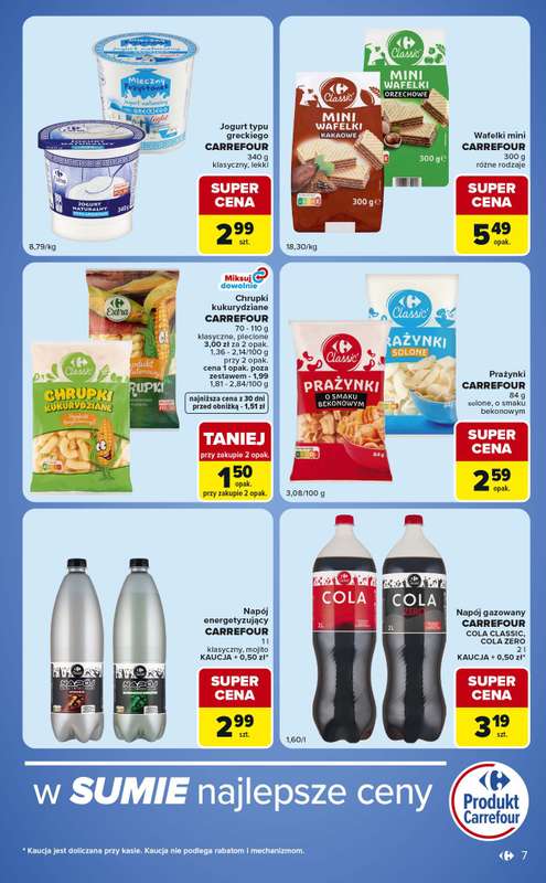 Carrefour Express - gazetka promocyjna Gazetka Express od wtorku 04.08 do poniedziałku 10.08 - strona 7