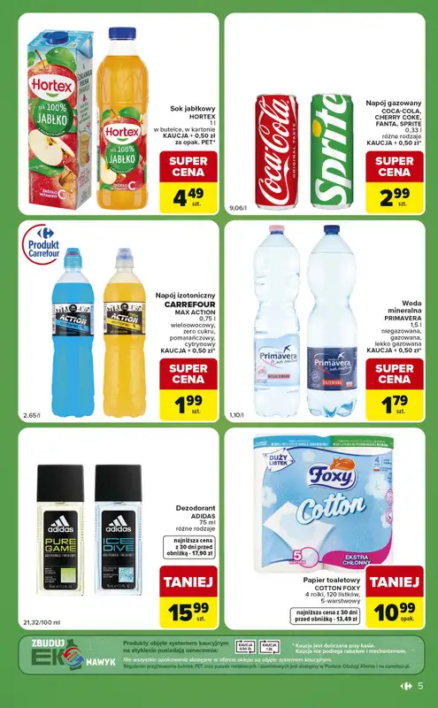Carrefour Express - gazetka promocyjna Gazetka Express od wtorku 04.08 do poniedziałku 10.08 - strona 5