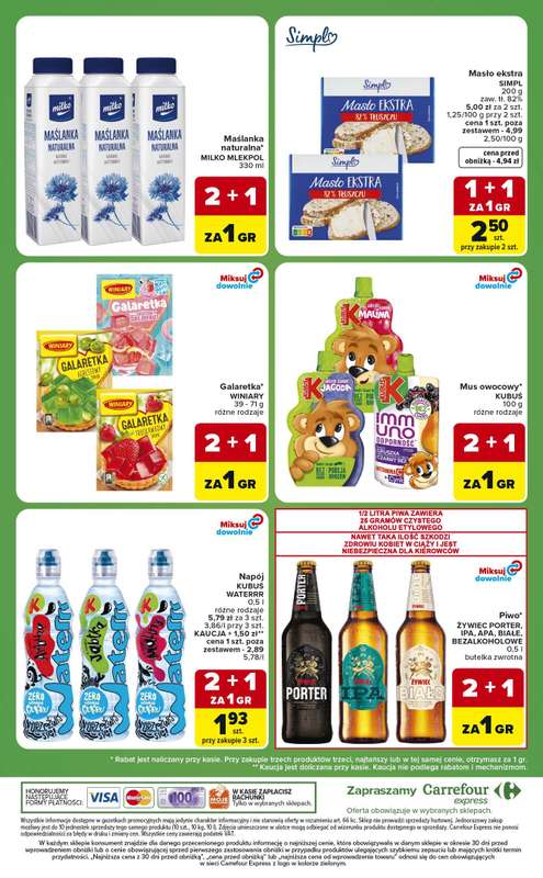 Carrefour Express - gazetka promocyjna Gazetka Express od wtorku 04.08 do poniedziałku 10.08 - strona 8