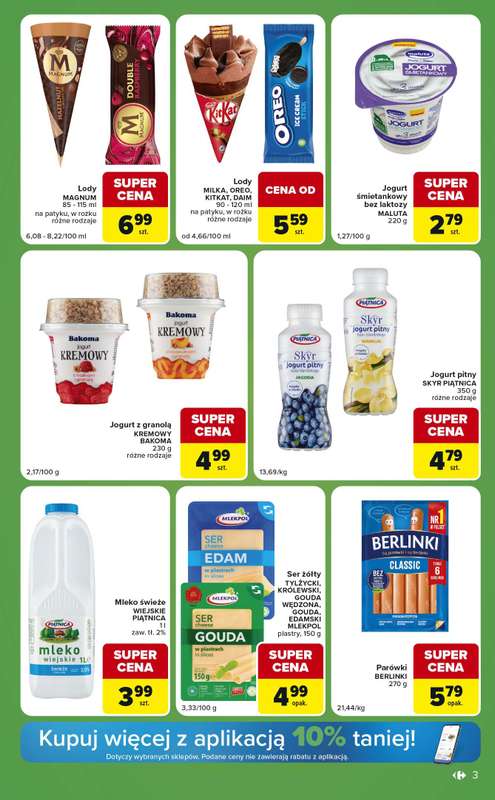 Carrefour Express - gazetka promocyjna Gazetka Express od wtorku 04.08 do poniedziałku 10.08 - strona 3