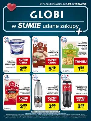 Globi - gazetka promocyjna Gazetka Globi od wtorku 04.08 do poniedziałku 10.08 - strona 2