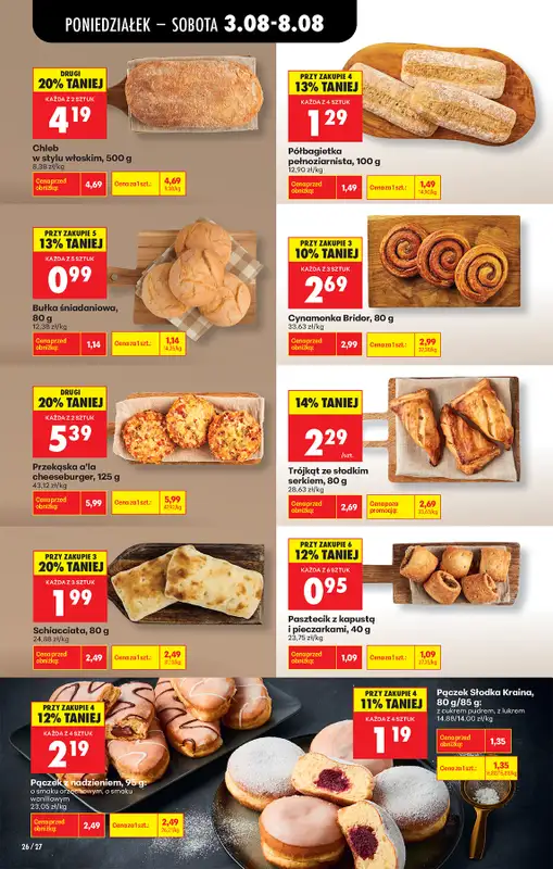 Biedronka - gazetka promocyjna Od poniedziałku od poniedziałku 03.08 do soboty 08.08 - strona 32