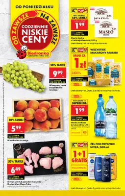 Biedronka - gazetka promocyjna Od poniedziałku od poniedziałku 03.08 do soboty 08.08