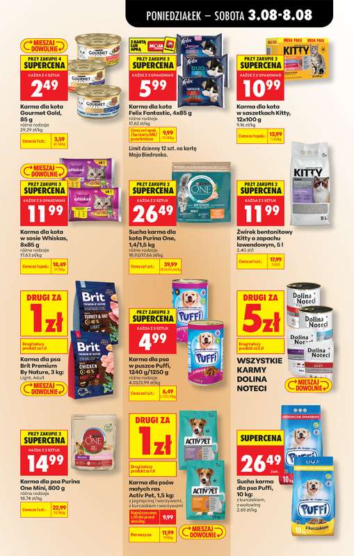 Biedronka - gazetka promocyjna Od poniedziałku od poniedziałku 03.08 do soboty 08.08 - strona 79