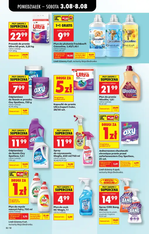 Biedronka - gazetka promocyjna Od poniedziałku od poniedziałku 03.08 do soboty 08.08 - strona 74