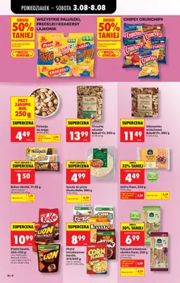 Biedronka - gazetka promocyjna Od poniedziałku od poniedziałku 03.08 do soboty 08.08 - strona 58
