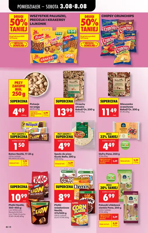Biedronka - gazetka promocyjna Od poniedziałku od poniedziałku 03.08 do soboty 08.08 - strona 58