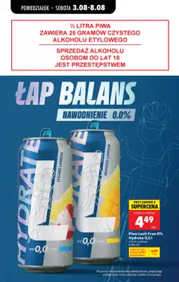 Biedronka - gazetka promocyjna Od poniedziałku od poniedziałku 03.08 do soboty 08.08 - strona 64