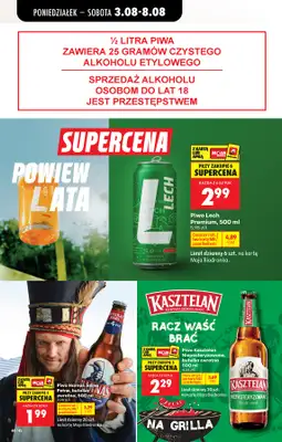 Biedronka - gazetka promocyjna Od poniedziałku od poniedziałku 03.08 do soboty 08.08 - strona 62