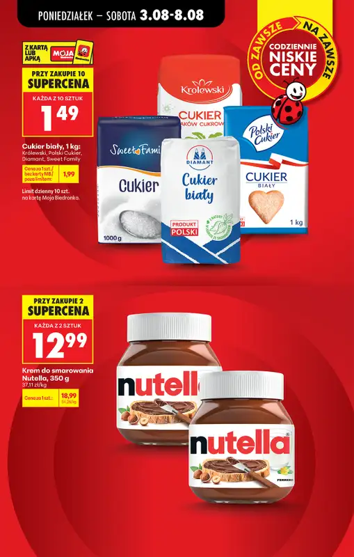 Biedronka - gazetka promocyjna Od poniedziałku od poniedziałku 03.08 do soboty 08.08 - strona 9