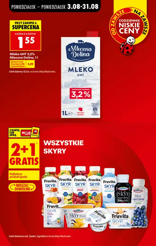 Biedronka - gazetka promocyjna Od poniedziałku   - strona 2