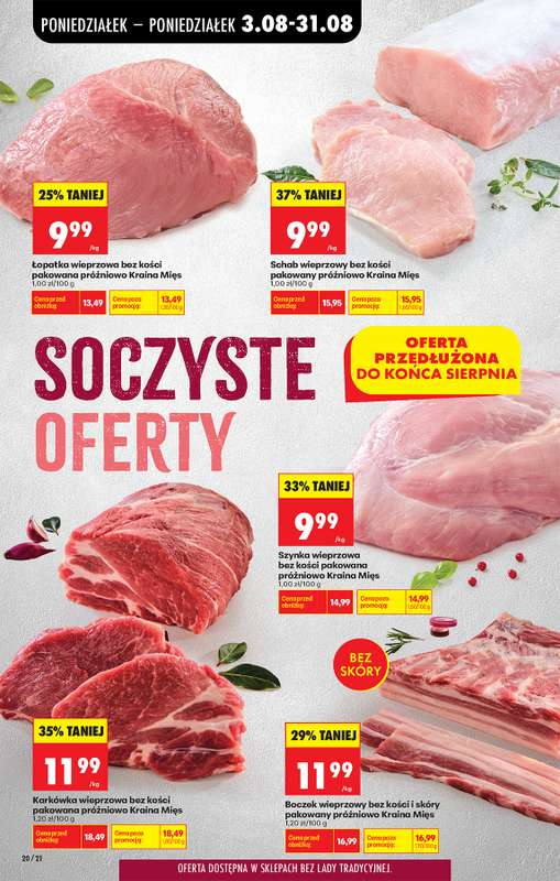 Biedronka - gazetka promocyjna Od poniedziałku od poniedziałku 03.08 do soboty 08.08 - strona 26