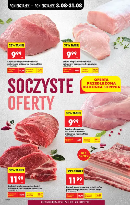 Biedronka - gazetka promocyjna Od poniedziałku od poniedziałku 03.08 do soboty 08.08 - strona 26
