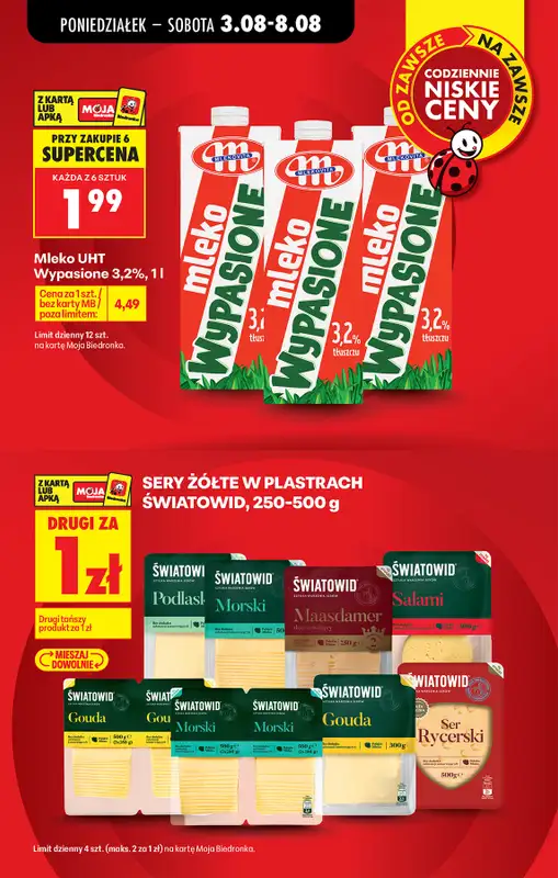 Biedronka - gazetka promocyjna Od poniedziałku od poniedziałku 03.08 do soboty 08.08 - strona 5