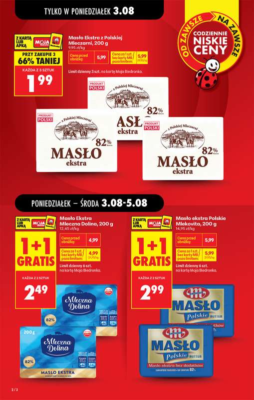 Biedronka - gazetka promocyjna Od poniedziałku od poniedziałku 03.08 do soboty 08.08 - strona 4