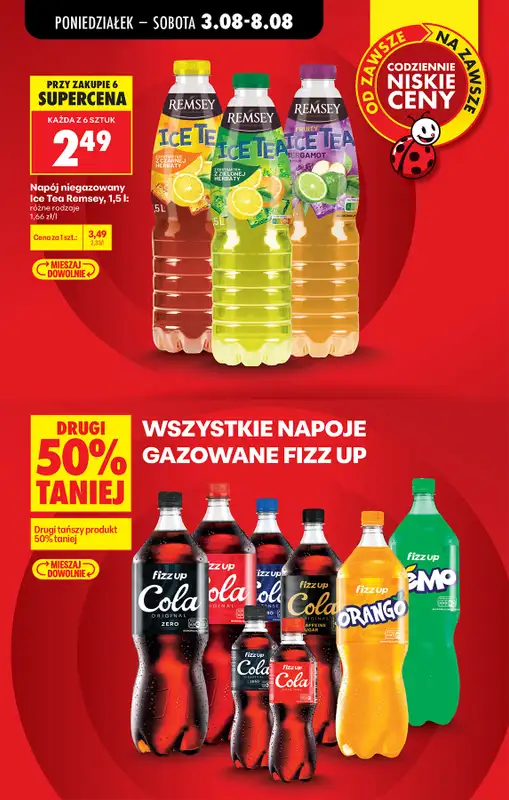 Biedronka - gazetka promocyjna Od poniedziałku od poniedziałku 03.08 do soboty 08.08 - strona 13