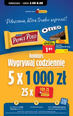 Biedronka - gazetka promocyjna Od poniedziałku od poniedziałku 03.08 do soboty 08.08 - strona 57