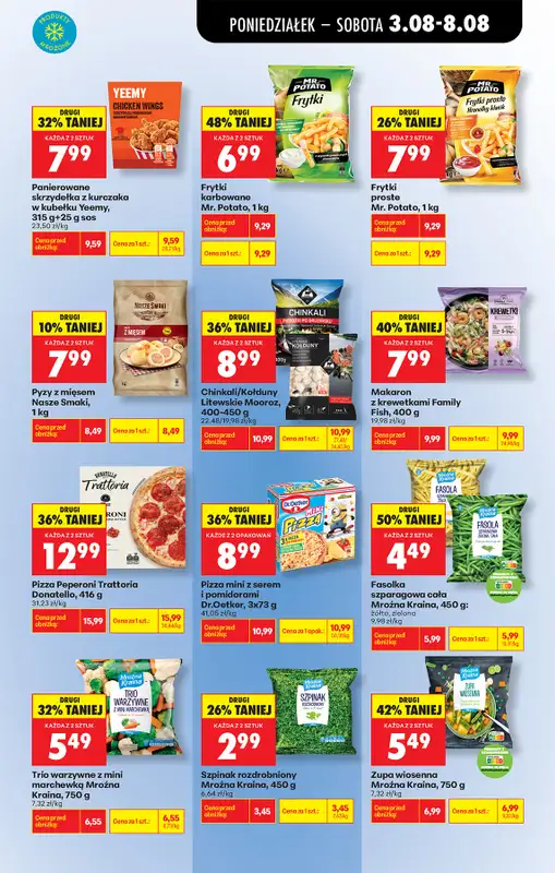 Biedronka - gazetka promocyjna Od poniedziałku, Z ladą tradycyjną od poniedziałku 03.08 do soboty 08.08 - strona 45