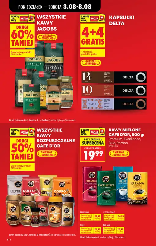 Biedronka - gazetka promocyjna Od poniedziałku, Z ladą tradycyjną od poniedziałku 03.08 do soboty 08.08 - strona 10