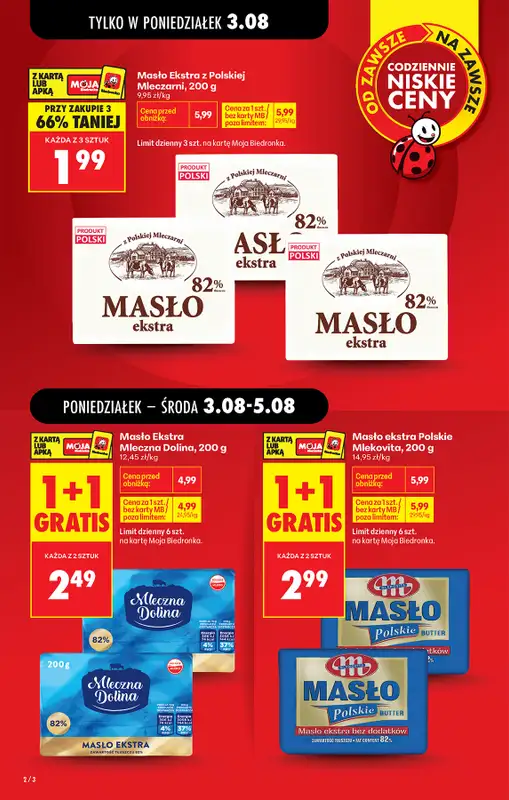 Biedronka - gazetka promocyjna Od poniedziałku, Z ladą tradycyjną od poniedziałku 03.08 do soboty 08.08 - strona 4
